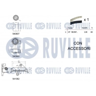 Комплект ремня ГРМ RUVILLE 550138 136J7 X 1440087116 - Изображение 2