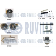 Водяной насос + комплект зубчатого ремня RUVILLE 1440087117 UR GK2 5501381