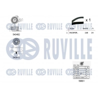 Водяной насос + комплект зубчатого ремня RUVILLE 1440087122 6LVT XH 5501411 - Изображение 2