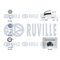 Водяной насос + комплект зубчатого ремня RUVILLE 1440087263 6MV PQU 5502721 - Изображение 2