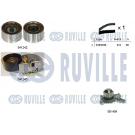 Водяной насос + комплект зубчатого ремня RUVILLE 5502752 5A4U 0 Hyundai Sonata (NF) 5 2004 – 2009