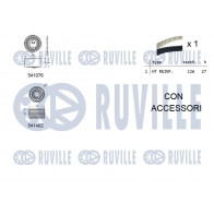 Комплект ремня ГРМ RUVILLE 1440087272 550278 6G 02VEC - Изображение 2