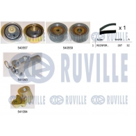 Комплект ремня ГРМ RUVILLE T HN303 Audi A4 (B7) 3 2004 – 2008 550284