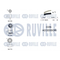 Комплект ремня ГРМ RUVILLE 550299 1440087300 B2TZK E - Изображение 2