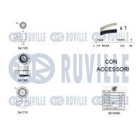 Водяной насос + комплект зубчатого ремня RUVILLE 5502991 1440087301 5G4 JAEO - Изображение 2