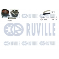Комплект ремня ГРМ RUVILLE Ford Focus 3 (CB8) Универсал 1.6 LPG 117 л.с. 2012 – наст. время 550337 H2QE9 DW