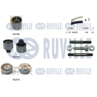 Комплект ремня ГРМ RUVILLE X RY8CW Volkswagen Touran (5T1) 3 Минивэн 1.6 TDI 110 л.с. 2015 – 2016 550376