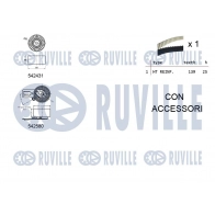 Комплект ремня ГРМ RUVILLE 1440087429 550386 KDH W6 - Изображение 2