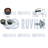 Комплект ремня ГРМ RUVILLE 550395 C4 MYPG Citroen Berlingo 2 (B9, PF2) Минивэн 1.6 BlueHDi 100 99 л.с. 2014 – наст. время