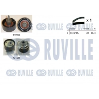Комплект ремня ГРМ RUVILLE 550420 1440087466 T3FE D9