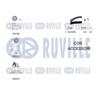 Комплект ремня ГРМ RUVILLE 1440087548 550498 N C7QLFT - Изображение 2