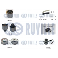 Водяной насос + комплект зубчатого ремня RUVILLE 1440087550 5504982 V7LH YE