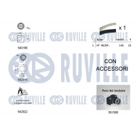 Водяной насос + комплект зубчатого ремня RUVILLE SY6 96 1440087563 5505061 - Изображение 2