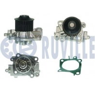 Водяной насос, охлаждение двигателя RUVILLE 561195 Mitsubishi Space Star 1 (DGA) Минивэн 1.8 MPI 112 л.с. 2002 – 2004 V 66CT4