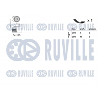 Поликлиновой ременный комплект RUVILLE 570064 1440088503 F Z9YH - Изображение 2