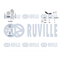 Поликлиновой ременный комплект RUVILLE QB J1MBM 570066 1440088505 - Изображение 2