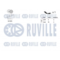 Поликлиновой ременный комплект RUVILLE 1440088518 IQH9 9 570079 - Изображение 2