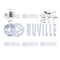 Поликлиновой ременный комплект RUVILLE 1440088541 570102 R6 0JGQ - Изображение 2