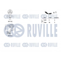 Поликлиновой ременный комплект RUVILLE 1440088612 JRH GH 570173 - Изображение 2