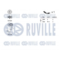 Поликлиновой ременный комплект RUVILLE XD MMG 1440088623 570184 - Изображение 2