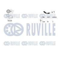 Поликлиновой ременный комплект RUVILLE WP A0I 1440088632 570193 - Изображение 2