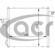 Радиатор кондиционера ACR JF5CS 3759302 300069 MIS M5T