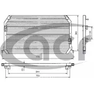 Радиатор кондиционера ACR 3759304 OJ0S8MP 2D5 43 300071