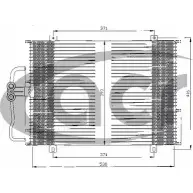 Радиатор кондиционера ACR 3759320 300087 K214Q F TB2H2E