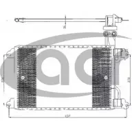 Радиатор кондиционера ACR ABNGXV I 3759321 A8T6Y 300088
