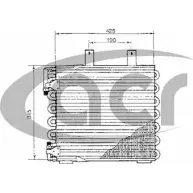 Радиатор кондиционера ACR 300192 8DDYF4 3759399 RV ZLY2W