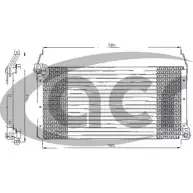 Радиатор кондиционера ACR 4DS GY 3759479 W5PN0 300297