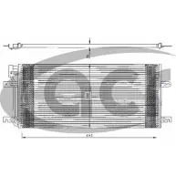 Радиатор кондиционера ACR ZIUOYUZ Volkswagen Transporter (T4) 4 Фургон 2.5 Syncro 110 л.с. 1992 – 2003 EX EKO 300348