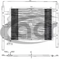Радиатор кондиционера ACR LZDUB A 300361 3759540 H9O6WF