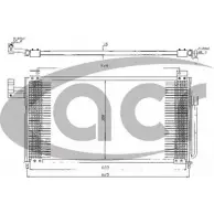 Радиатор кондиционера ACR O1M QQC 3759551 VL4TA8D 300372