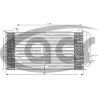 Радиатор кондиционера ACR 3759555 E5K 29 GRBXJB0 300376