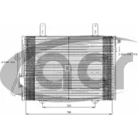 Радиатор кондиционера ACR 8M3U JCL 8CARKE 300383 3759561