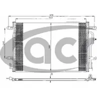 Радиатор кондиционера ACR 6SEIF M 300432 Q7ETY 3759609