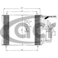 Радиатор кондиционера ACR 3EXRHH Renault Safrane (B54) 2 Хэтчбек 2.2 dT (B54G) 113 л.с. 1996 – 2000 9 RMTX7V 300468