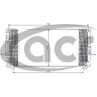 Радиатор кондиционера ACR 3759645 S54GM 300470 J 7NNGT