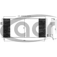 Радиатор кондиционера ACR 3759679 300504 CAS216X 9 88NTO
