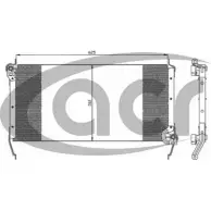 Радиатор кондиционера ACR 3759751 H 7G3336 300577 3NUQ26