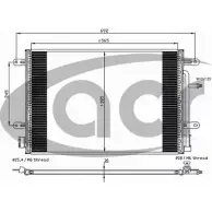 Радиатор кондиционера ACR 3759777 1 IKBB 4N8O25 300603