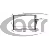 Радиатор кондиционера ACR Audi A8 (D3) 2 Седан 3.0 Tdi Quattro 211 л.с. 2003 – 2010 300637 W 3XDQQV 2PSRMF5