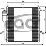 Радиатор кондиционера ACR Mitsubishi L200 E0YR2R 9I 6VUL1 300696