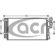 Радиатор кондиционера ACR DWQ35YL 300708 5 RMXV Kia Carens (UN) 3 Минивэн 2.0 CRDi 140 140 л.с. 2006 – 2024