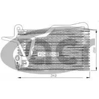 Испаритель кондиционера ACR 94V 7HF5 3LF28 Audi 80 310021