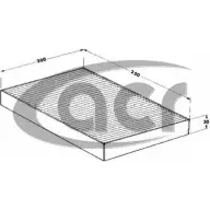 Салонный фильтр ACR 3760197 321544 2N5E H KICNWE2