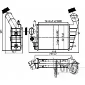 Интеркулер DEPO 3760716 002-018-0002 ET0V3 HF X2UG4