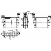 Интеркулер DEPO 0 5V9EVU Audi A4 (B7) 3 Универсал 2.0 Tdi 126 л.с. 2005 – 2006 003-018-0008 EZIZ9KP