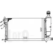 Радиатор охлаждения двигателя DEPO Citroen Saxo 1 (S0, S1) Хэтчбек 1.6 120 л.с. 1996 – 2004 009-017-0021 E49I9 9BCX 85